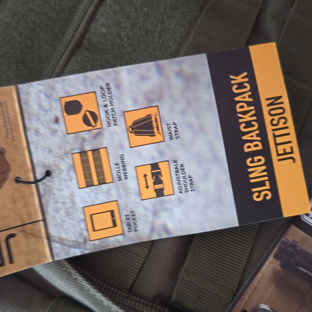 HIGHLAND TACTICAL SLING BACKPACK - Picture 12 of 13